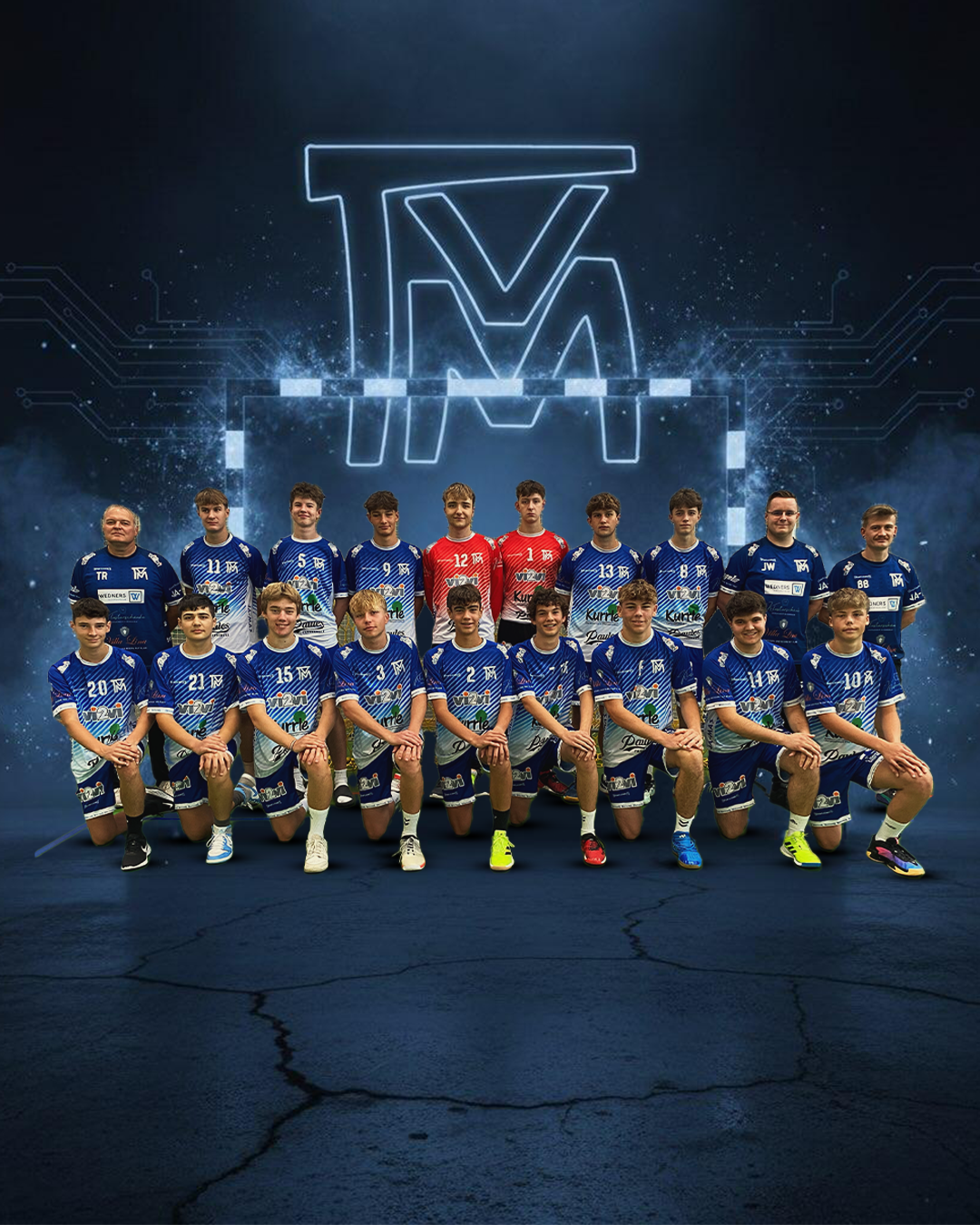A-Jugend der Handballabteilung TV Malsch
