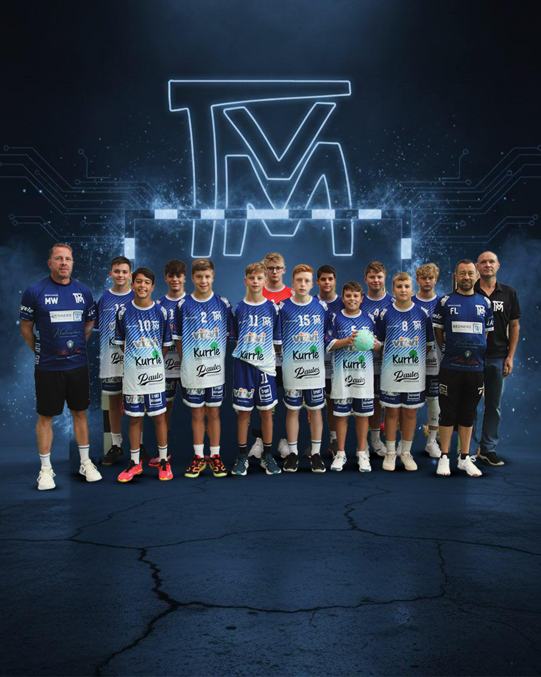 C-Jugend der Handballabteilung TV Malsch