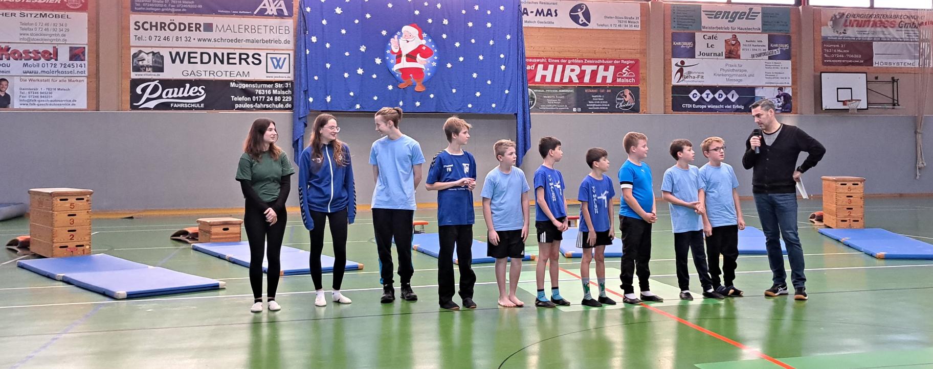 Jungenturngruppe des TV Malsch